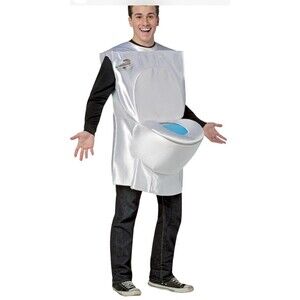 Toilet (3D Toilet Seat Costume) - Rasta Imposta Brand New in package. Adult size